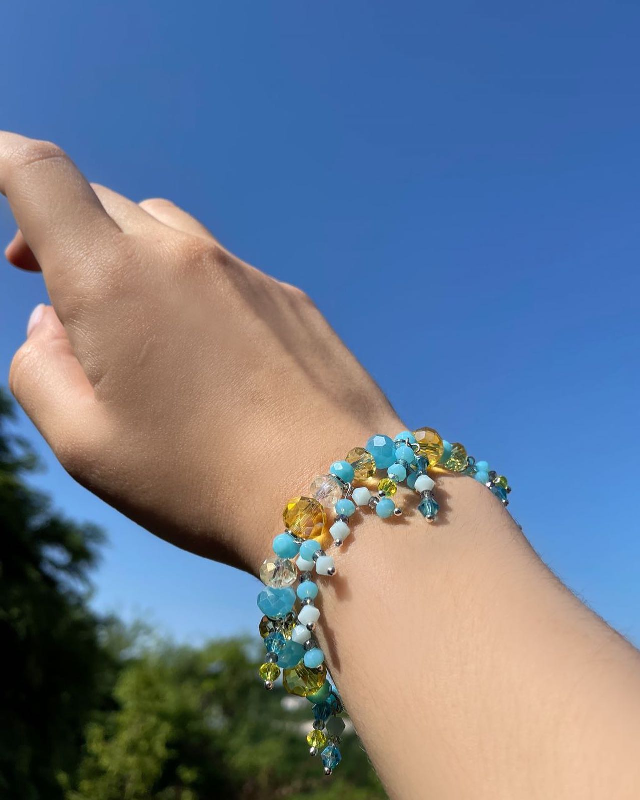 For the complete collection 🙂… 
Ring, earrings and bracelet made with love 💙💛 

#bracelets #handmadebracelets #yellowandblue #jewellery #yellowjewelry #creativeday #yellowthursday #creativebracelets #madeinswitzerland #handmadejewelry #swiss #blue #yellow #yellowjewelry #becreative #giftideas #giftideasforher #giftideaforgirls 

Follow
@handcrafts.ch 
@handcrafts.ch 
@handcrafts.ch
