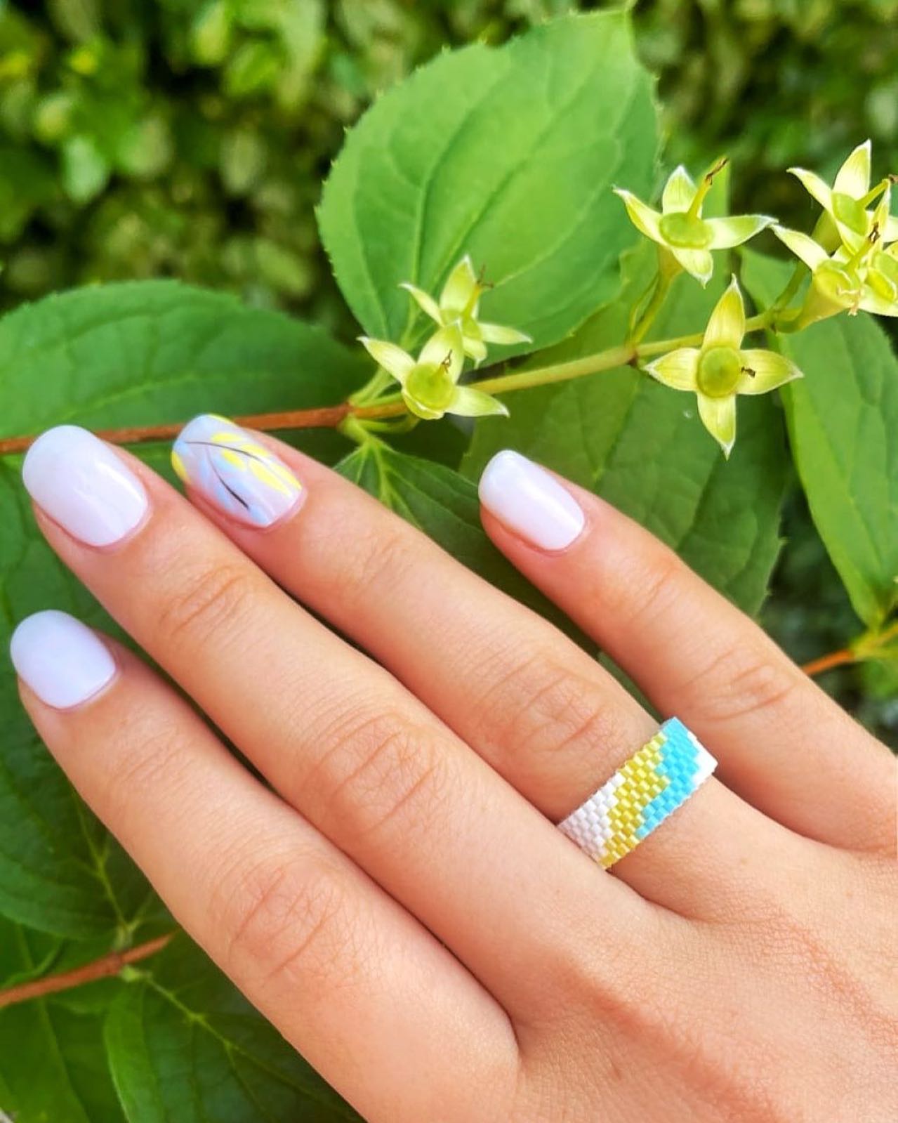 Tender & Beautiful handmade ring in a color of Ukrainian flag 🇺🇦. Made by one talented Ukrainian artist ☺️. 

 #madeinswitzerland #madewithlove #creativethursday #handmadering #originalrings #supportukrainianartists #supportsmallbusinesses #supportartists #originalgifts #madewithlove #madebyhands #becreative #fashionrings #fashionring #stylishring #cooljewelry #handmadejewelry #tobuy #switzerland #makeyourlook #nyon #rings #superring #українськідизайнери #українське #українцівшвейцарії #supporttalents 

Follow 
@handcrafts.ch 
@handcrafts.ch 
@handcrafts.ch