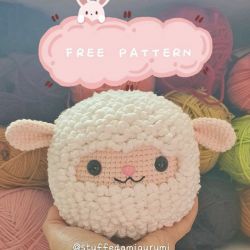 Cute crochet rolling lamb - FREE CROCHET PATTERN