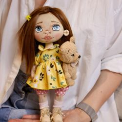 Personalised original doll handmade