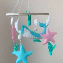 Baby mobile under the sea