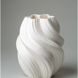 Vase style mode fait main en porcelaine