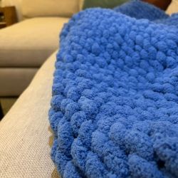 Soft handmade blanket 150x180