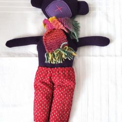 Monkey Handmade Stuffed Animal