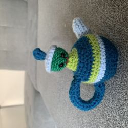 Crochet Teapot Popping Pal